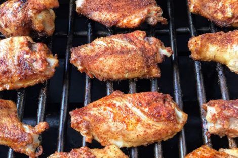 smoked chicken wings