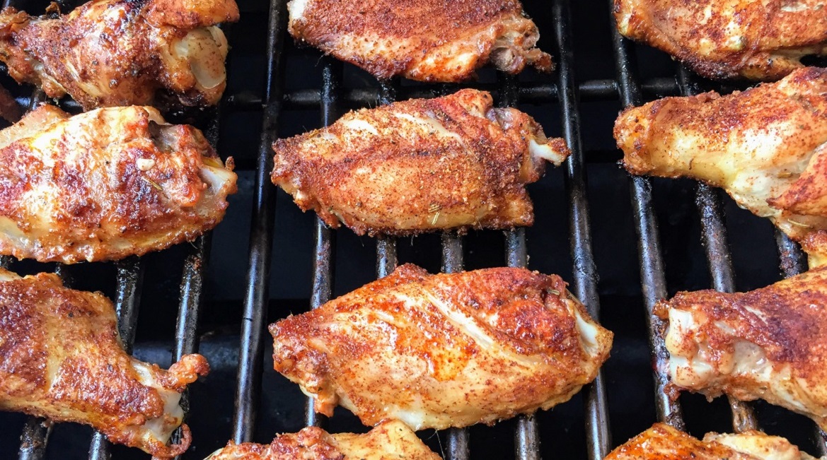 Grilled Smoked Chicken Wings